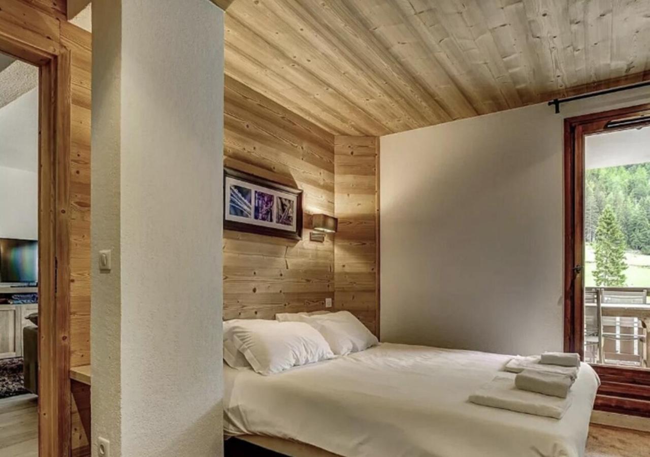 Charming Apartment Chamonix Valley Vallorcine Eksteriør bilde